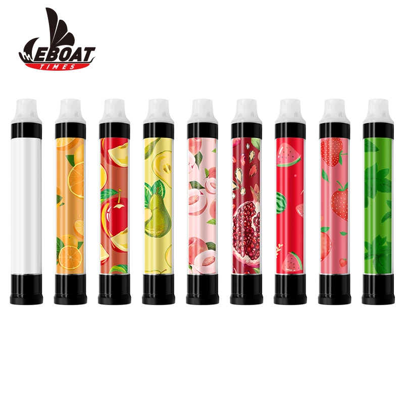 Custom Vape Flavors E-Cigarette 1000puffs Disposable Vape Pen with Cool Flashing Light