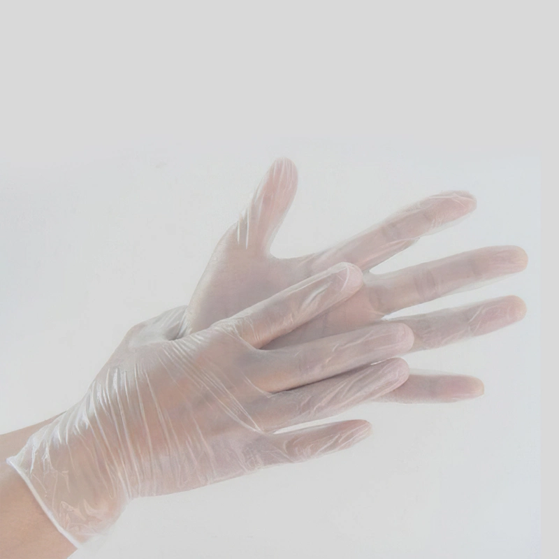 Cheapest Disposable Vinyl Gloves Clear Color Examination Hand Gloves Disposable