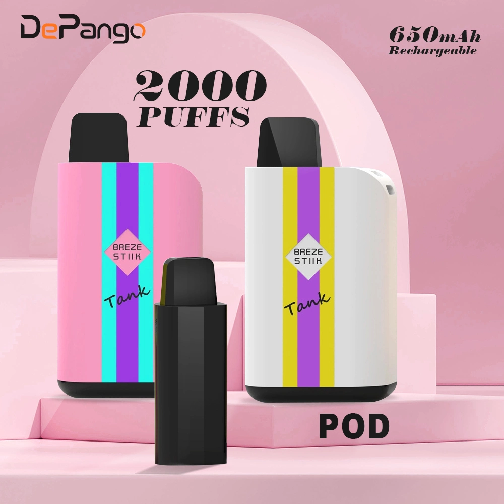 Shenzhen Vapes 800puff Disposable Vape Pod Without 2% 5% Nicotine Electronic Cigarette for 12 Flavor