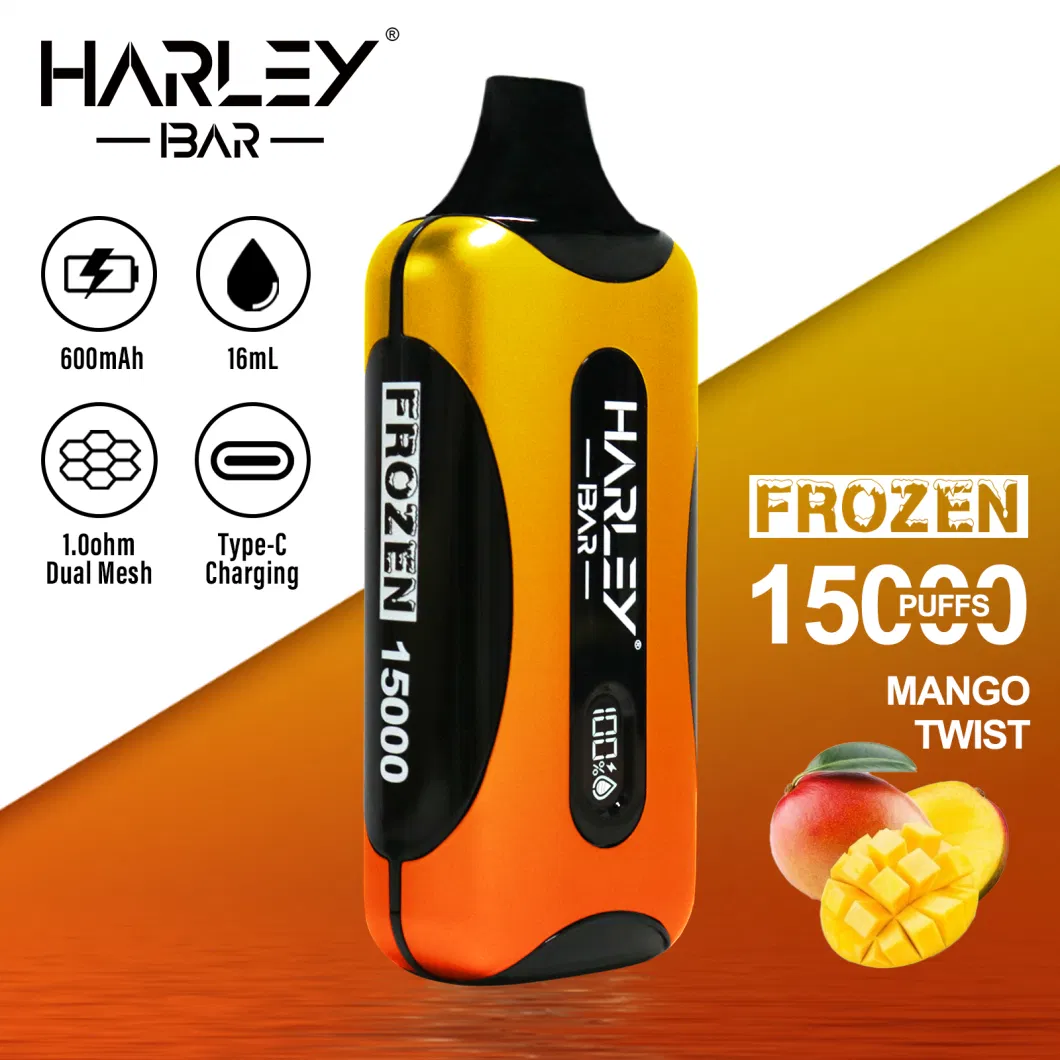 Harleybar Frozen 18K Vaporizer EU Warehouse E-Cigarettes Vape 18000 Puffs Vapers 15000 Geek Price Bar Disposable Vapers