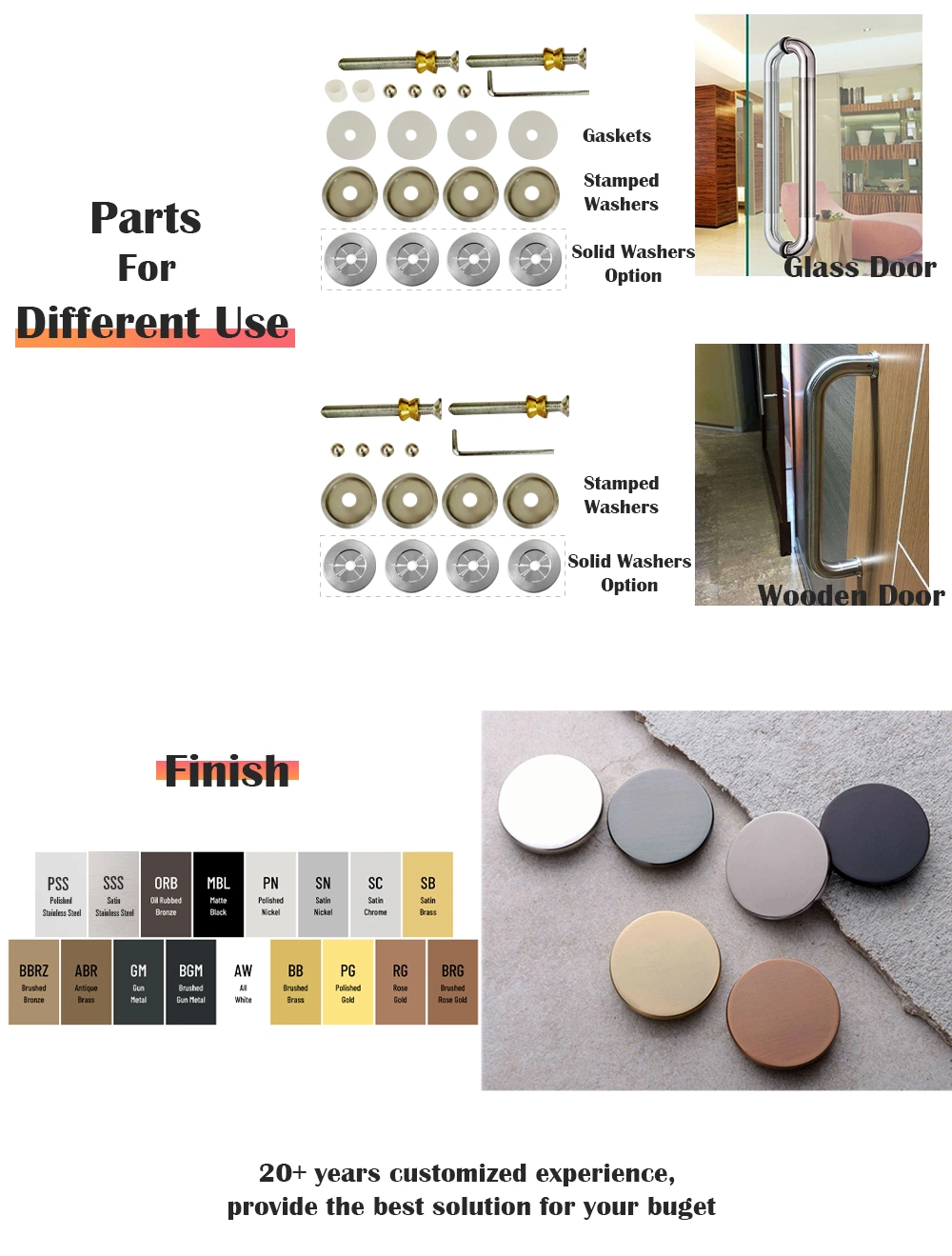 Factory Supply Modern Stainless Steel Square Mitred Tube Glass Door Pull Handle Entrance Door Pull Handle for Shower