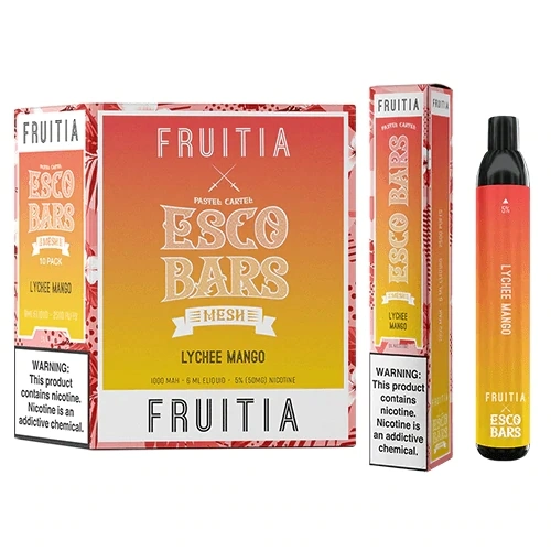 New Arrival Esco Bars Ripe 2500puffs Disposable Vape for Wholesale