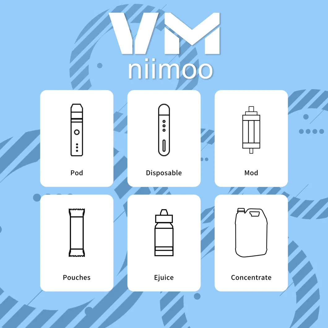 Niimoo FDA Mint Menthol Spearmint Regular in USA Austalia Vape Industry Mint Flavor for Vape