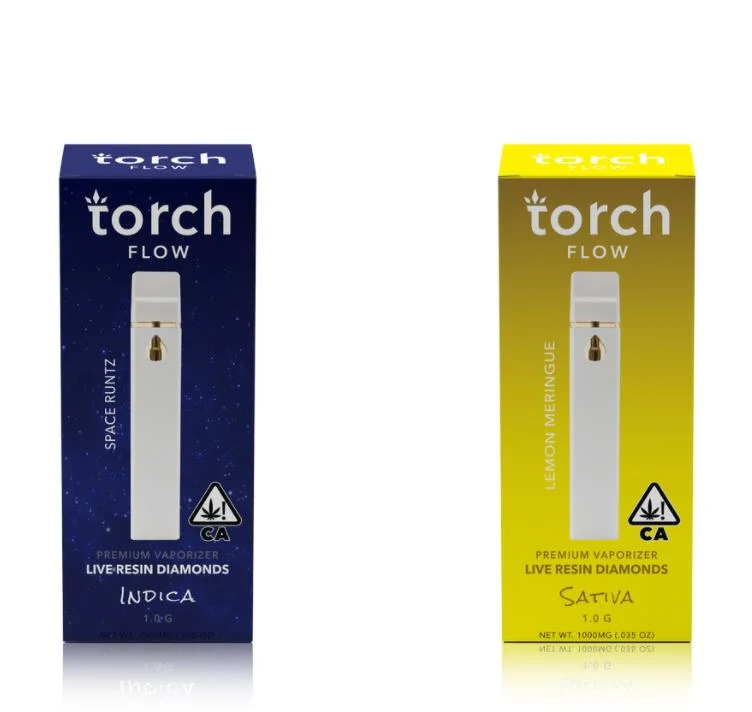 Newest Torch Diamond Empty Vaporizer 12 Strains Premium 2ml Torch Diamond Oil Disposable Vape Pen