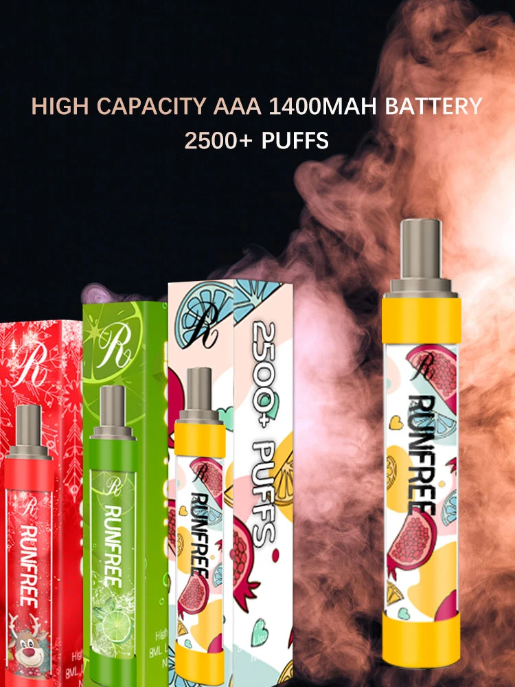 Runfree Custom Cartridges Wholesalei Disposable Bar Elf Puff Pen Dry Herb Vaporizer