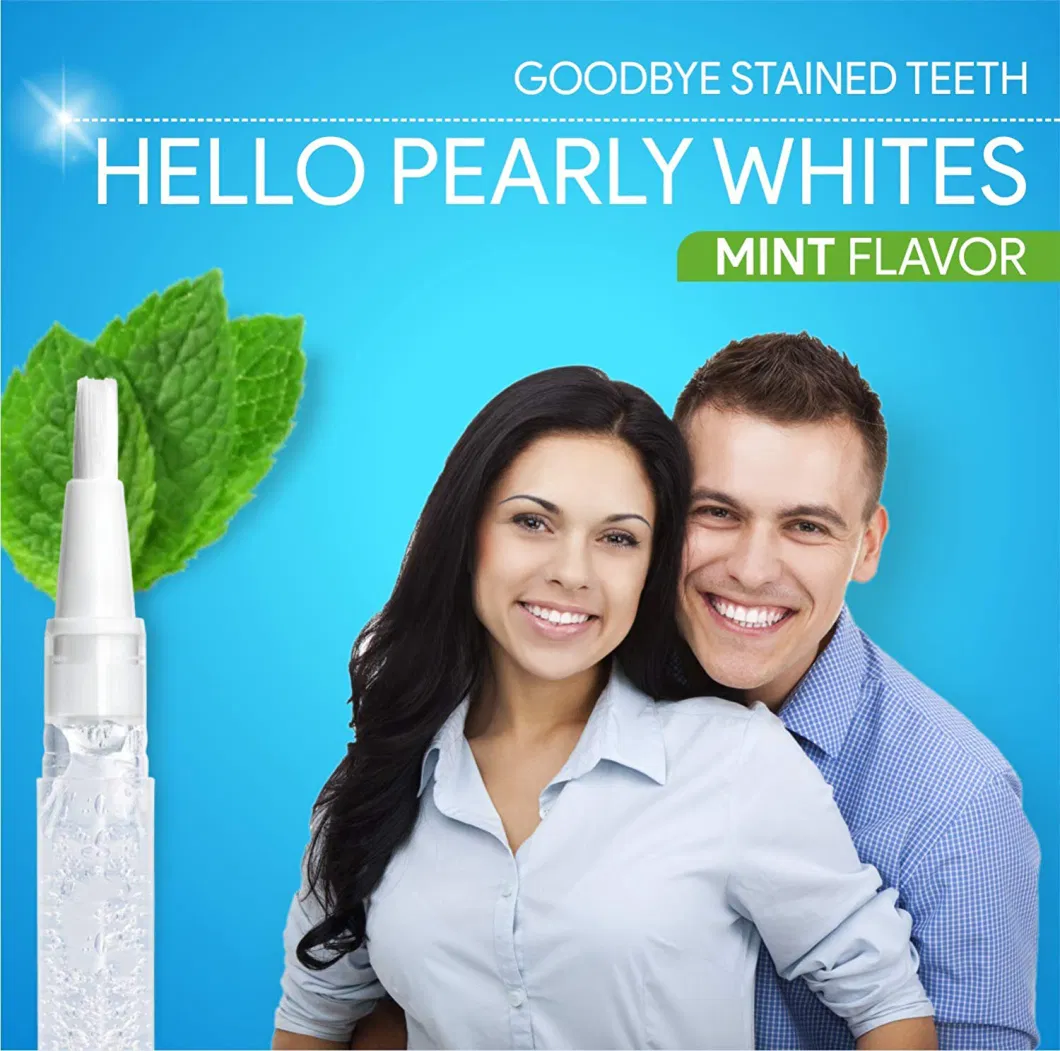 Custom Kit Package Private Logo Smile Teeth Whitening Gel Pen