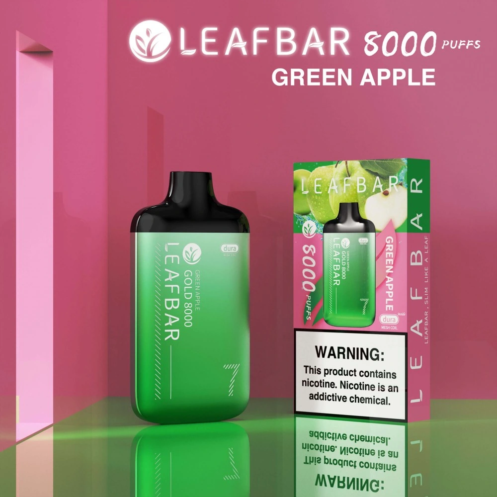 Leafbar Gold 8000 Puff Nz Zbood 3 in 1 Daniel Jb8000 Nora Vuse Go Electronic Cigarette Dispsoable Vape