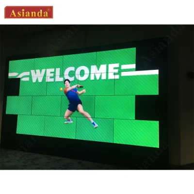 Asianda Professional Customization Art Video Wall 46 49 55 Inch 500nits FHD Mosaic Video Wall