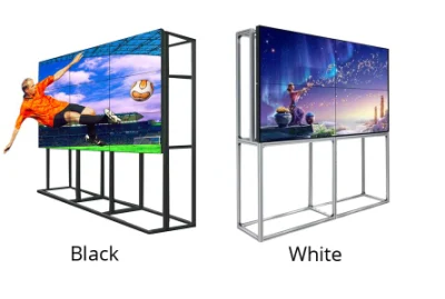 Wall Mount 3X4 55inch FHD 1080P IPS LG LCD Video Wall with 3.5mm Ulatra Narrow Bezel for TV Studio