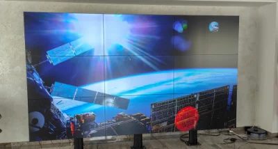 Splicing Monitor 3*3 4*4 55 Inch 500nits Indoor Advertising TV Wall-Mount Seamless Bezel 1.8 mm FHD Screen LCD Video Wall
