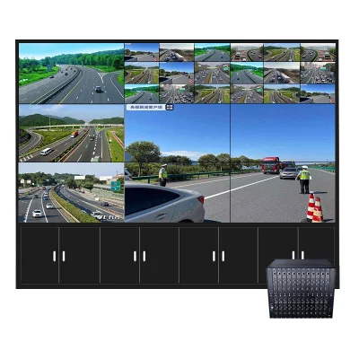 3X3 Narrow Bezel Video TV Display Panel 3840X2160 4K UHD Price LCD Video Wall LCD Screen Monitor LCD Display Digital Signage Player LCD Video Wall