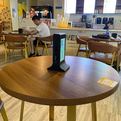 7inch Touch Screen Menu Board Bill LCD Advertising Display Poster Digital Signage for Restaurant Coffee Solar