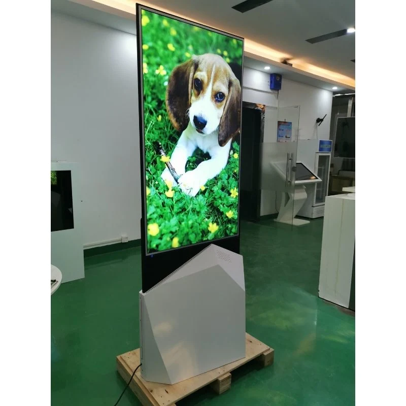 2023 New Advertising Restaurant Menu Board 49inch Hanging Qled Display Signage