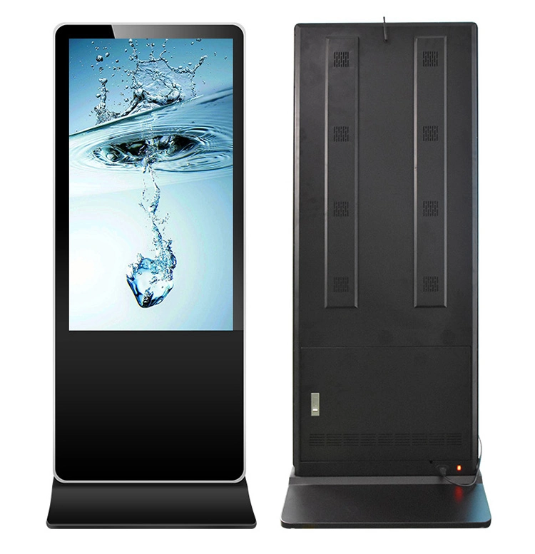 47&quot; 55&quot; Touch Screen Floor Standing Digital Signage Display