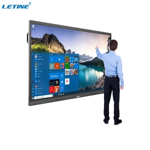 65 75 86 100 Inch Vertical Touch Screen TV Waterproof IP65 LCD Advertising Player Display Outdoor Digital Signage