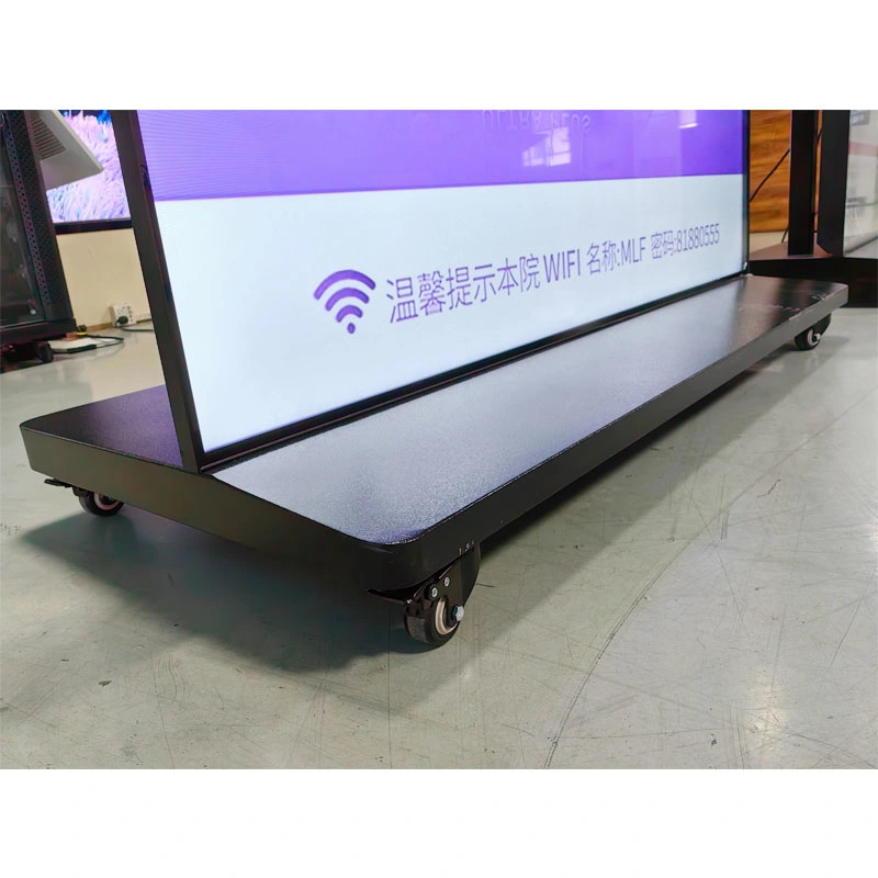 75&quot; Totem Advertising Screen LCD Display Kiosk 4 K Digital Signage