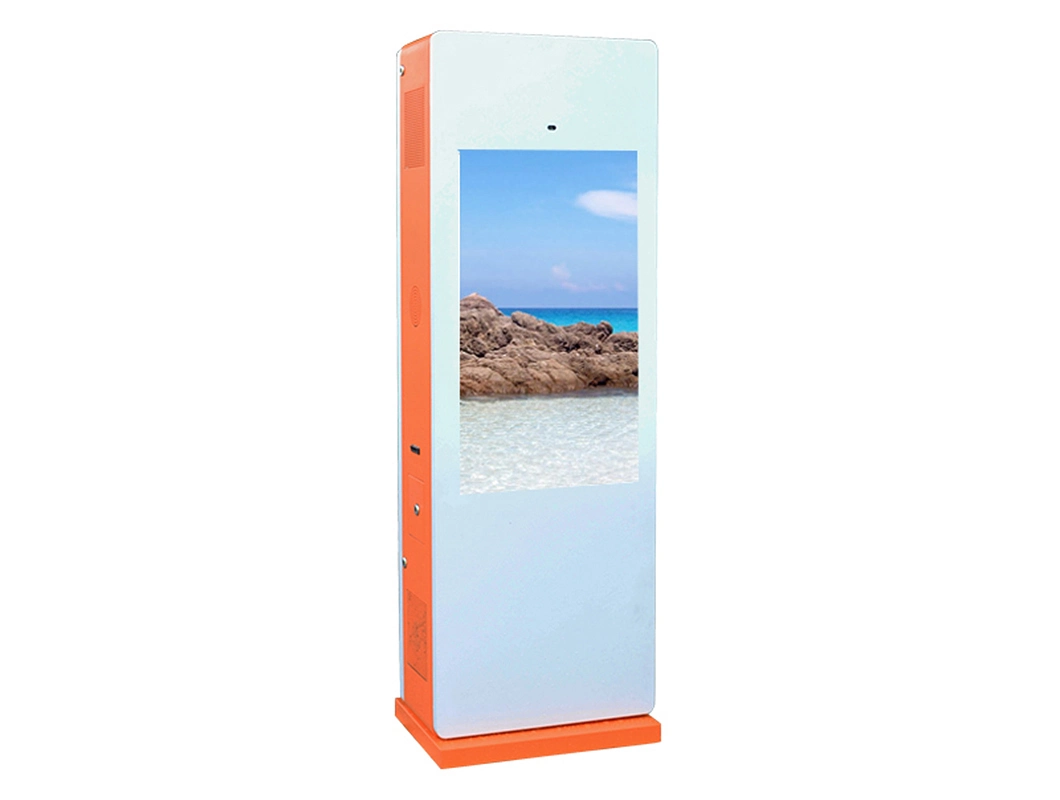 37 Inch Vertical Screen Landing Double Screen Gate Outdoor Advertising Machine Sunglasses Lcdmedia Wireless Monitor Display Kiosk for Sale LED Digital Signage