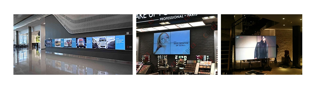 43inch 3.5mm Gap High Brightness LCD Advertising Media CCTV Monitor Good Price High Quality Splicing Video Wall