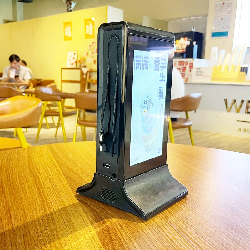 7inch Touch Screen Menu Board Bill LCD Advertising Display Poster Digital Signage for Restaurant Coffee Solar