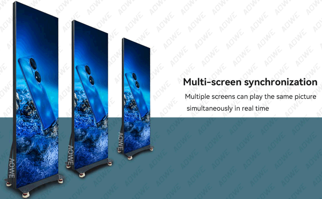 Wholesale Digital Signage Outdoor Indoor Poster P1.9 P2 P2.5 P3 P4 Digital LED Poster LED Banner