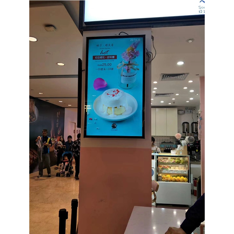 Conference Android and Window Dual OS LCD Advertising Display Monitor 75inch Digital Signage