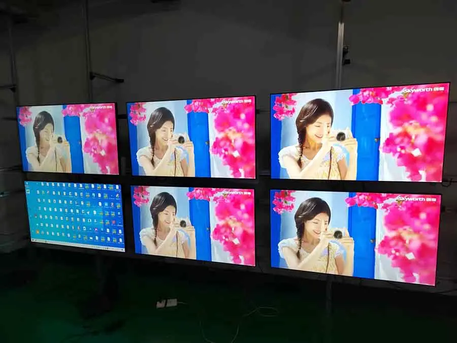 4mm 8mm Ultra-Narrow LCD Advertising Module Display Cost Price Drive Thru Digital Menu Boards for Restaurants