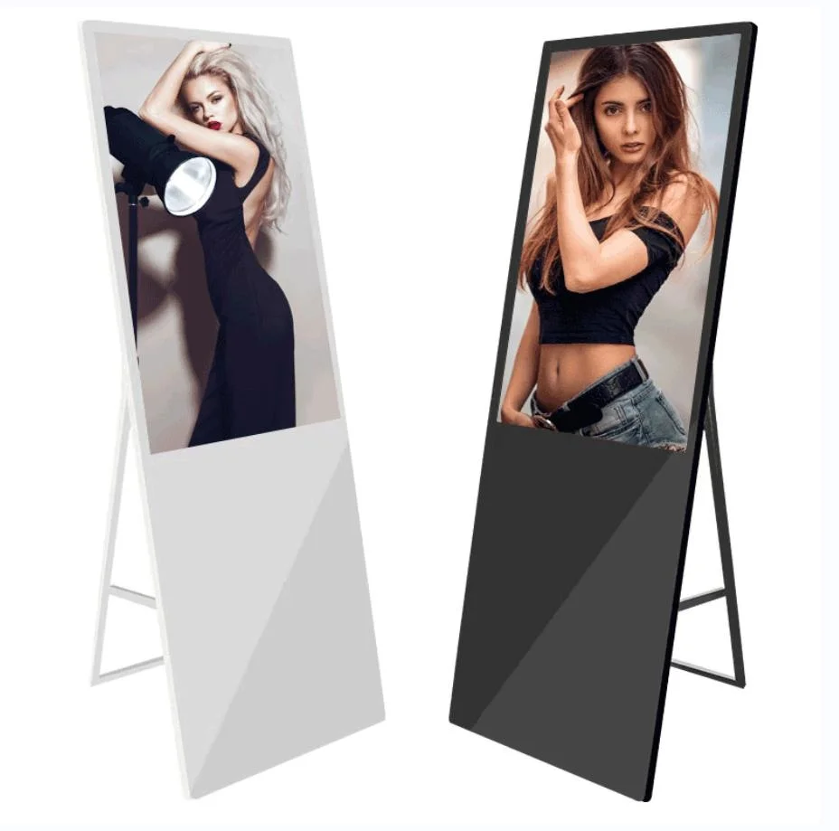 43-Inch Android Poster LCD Advertising Kiosk Player Touch Screen Monitor Portable Digital Signage