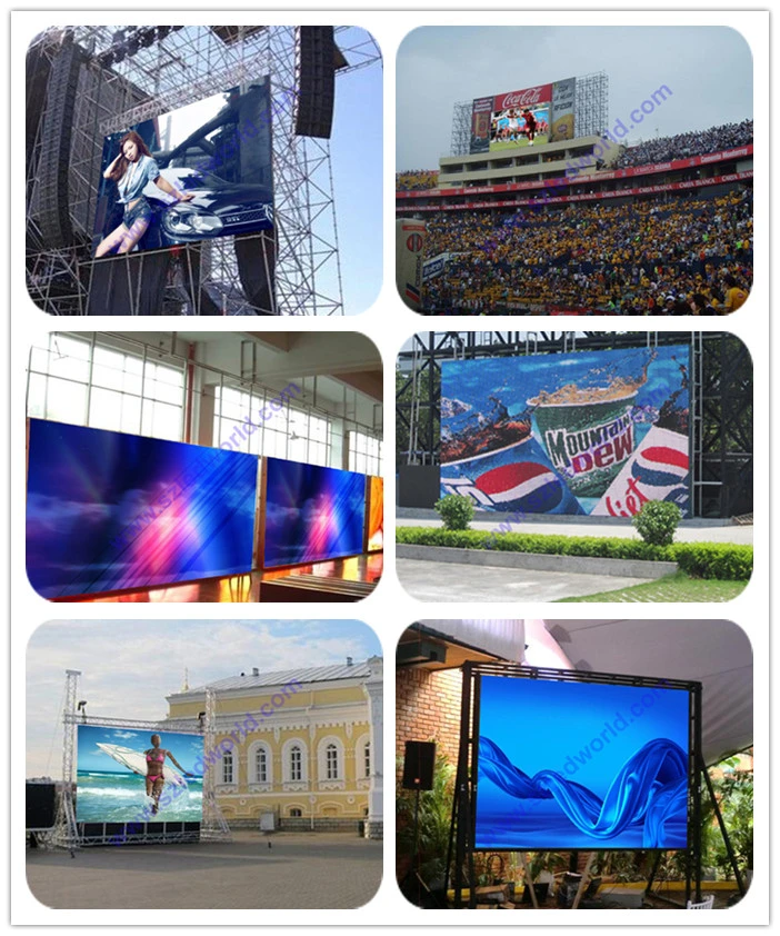 Outdoor / Indoor Rental Stage Fixed Advertising LED Billboard LED Screen LED Display with Fast Lock High Brightness P2 P3 P4 P5 P6 P8 P10