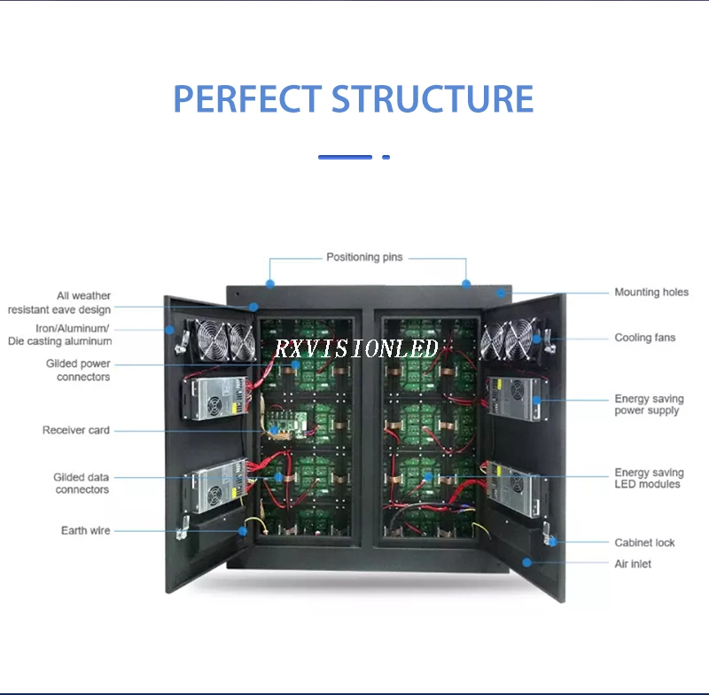 Hight Brightness Outdoor P8 Full Color Front Service LED Video Wall