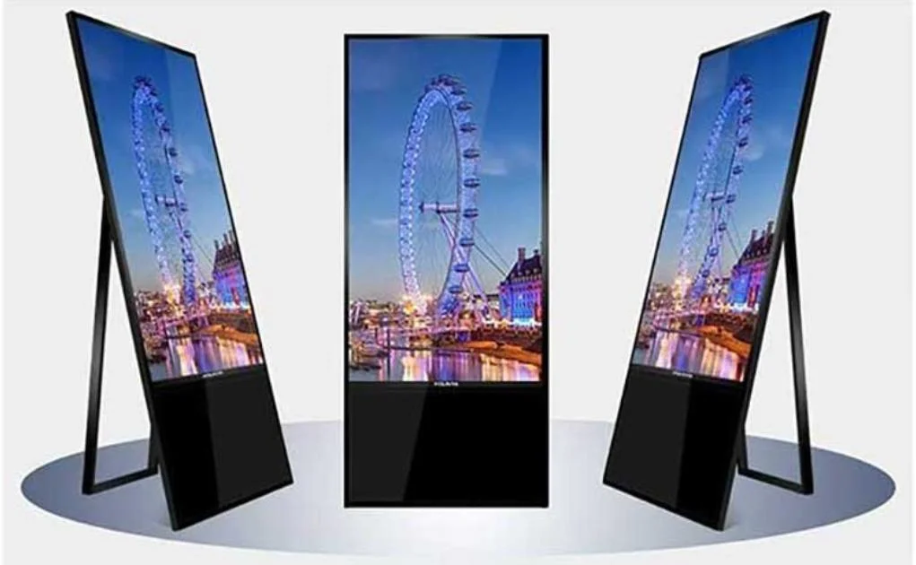 43-Inch Android Poster LCD Advertising Kiosk Player Touch Screen Monitor Portable Digital Signage