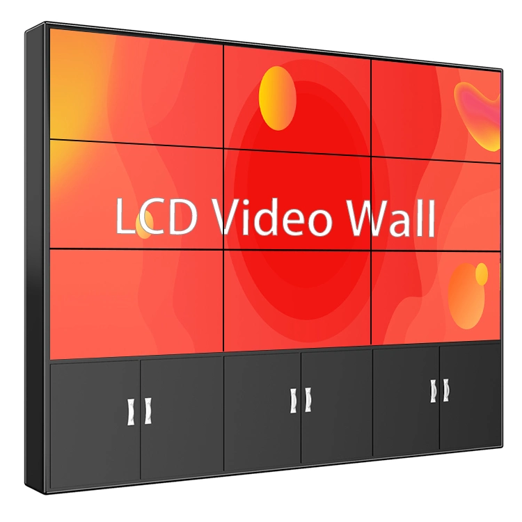 High Definition 46 49 55 65 Inch 4K Price Indoor 2X2 3X3 HD LCD Panel Screen Advertising Display Video Wall