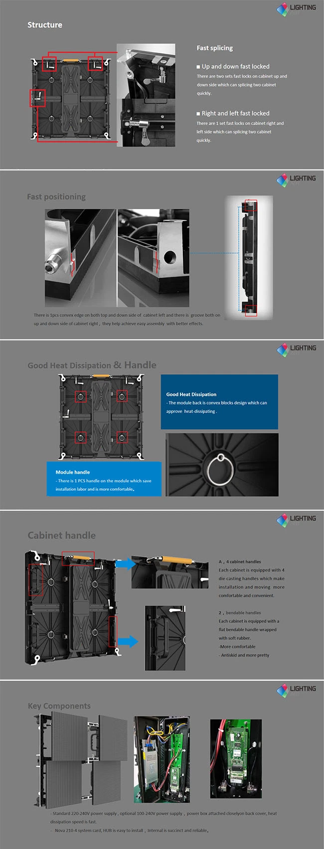 Shenzhen P6.25mm LED Video Wall Outdoor Rental LED Display /Hight Comfortable/Arc Video Wall Curved