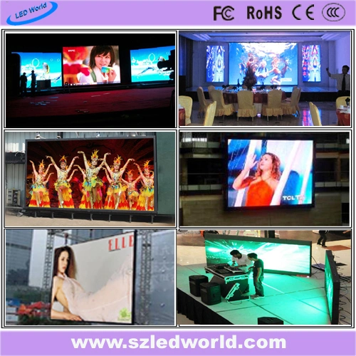 Indoor / Outdoor Rental Full Color Die-Casting LED Video Wall for Advertising (P3.91 P4.81 P5.68 P6.25)