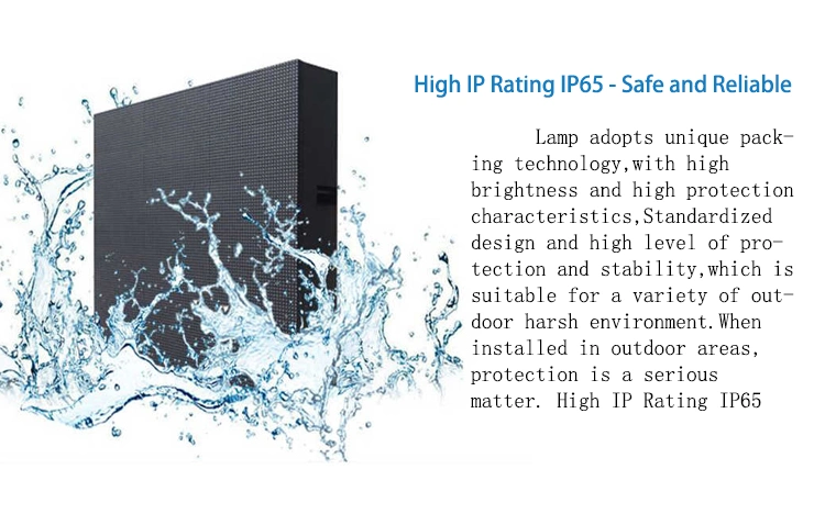 High Resolution Hight Quality Hight Brightness P3 Outdoor Advertising LED Display Panel