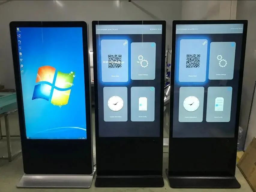 Factory OEM 32 43 49 55 65inch Projected Capacitive (PCAP) Touch Screen Digital Signage