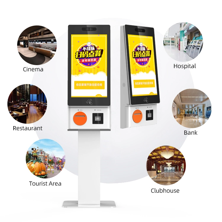 Ad Media Player 55 Inch Floor Standing Android Touch Screen Digital Panel Signage Kiosk LCD Advertising Display Monitor