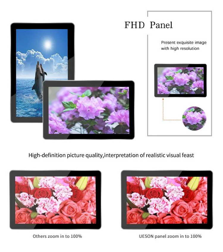 Ultra Thin Outdoor Waterproof Advertising LCD Kiosk Wall Mounted Touch Screen LCD Digital Signage