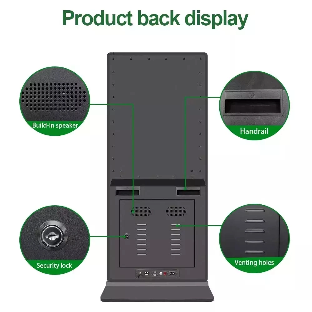 Floor Standing LCD Display Touch Screen Price Advertising LED Display Screen 55&quot; Advertising LCD Display 55 Inch Floor Stand Digital Signage