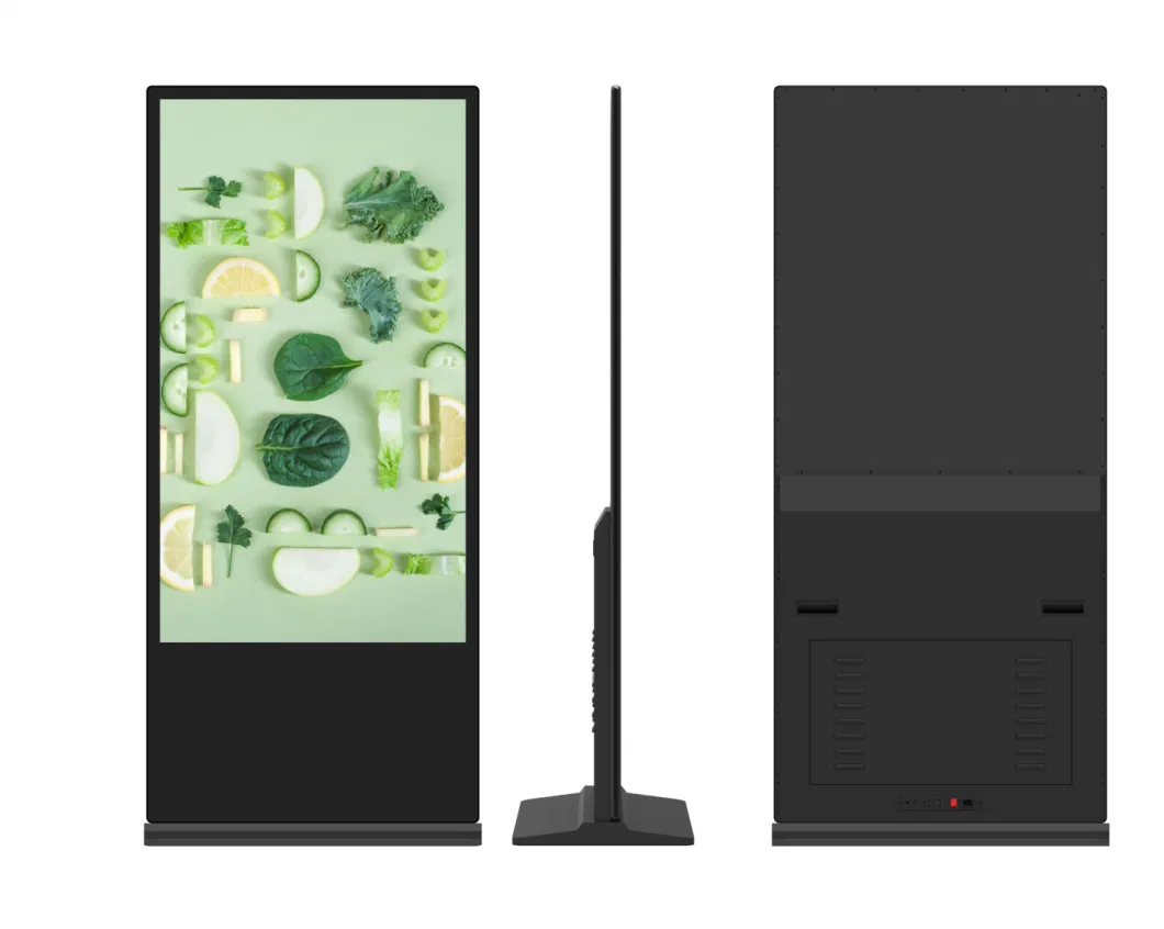 Factory Wholesale 65inch Android LCD Touch Screen Totem Advertising Kiosk Digital Signage