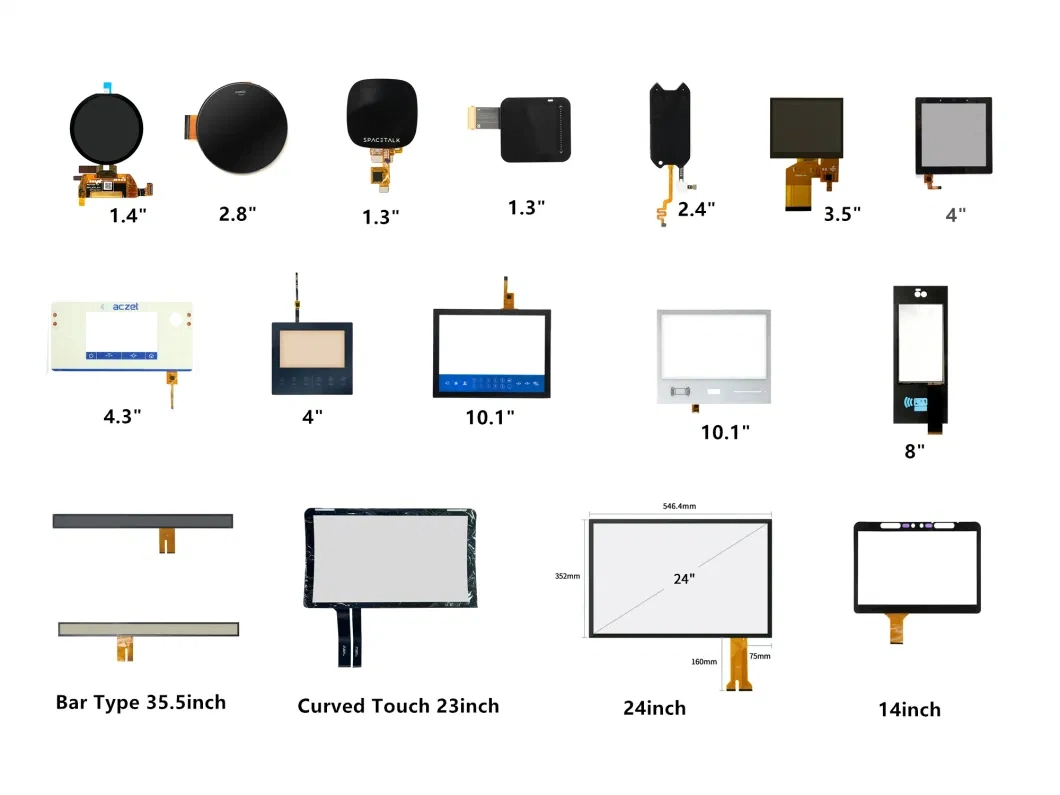 36.6 Inch Exhibition Banner Bar Type LCD Display Digital Advertising Signage