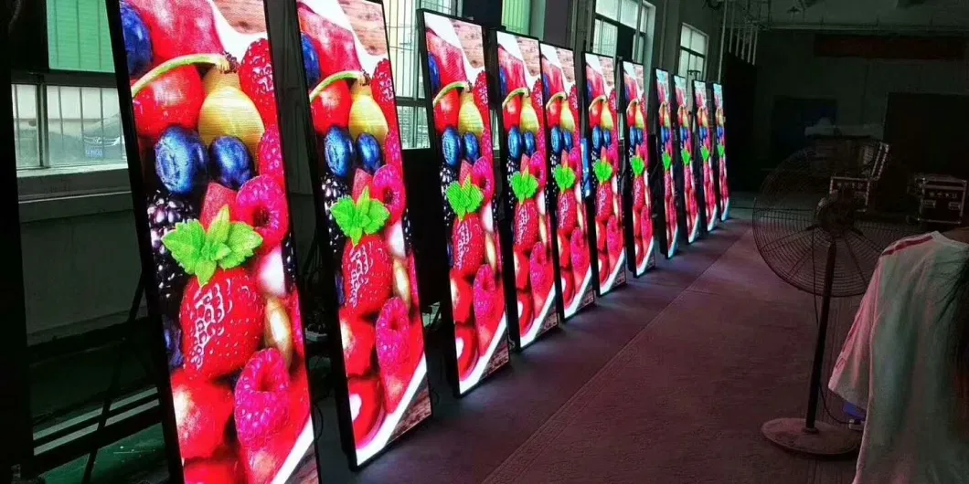 High Brightness Full Color P2 Aluminum Retail Store Hall LED Display Poster