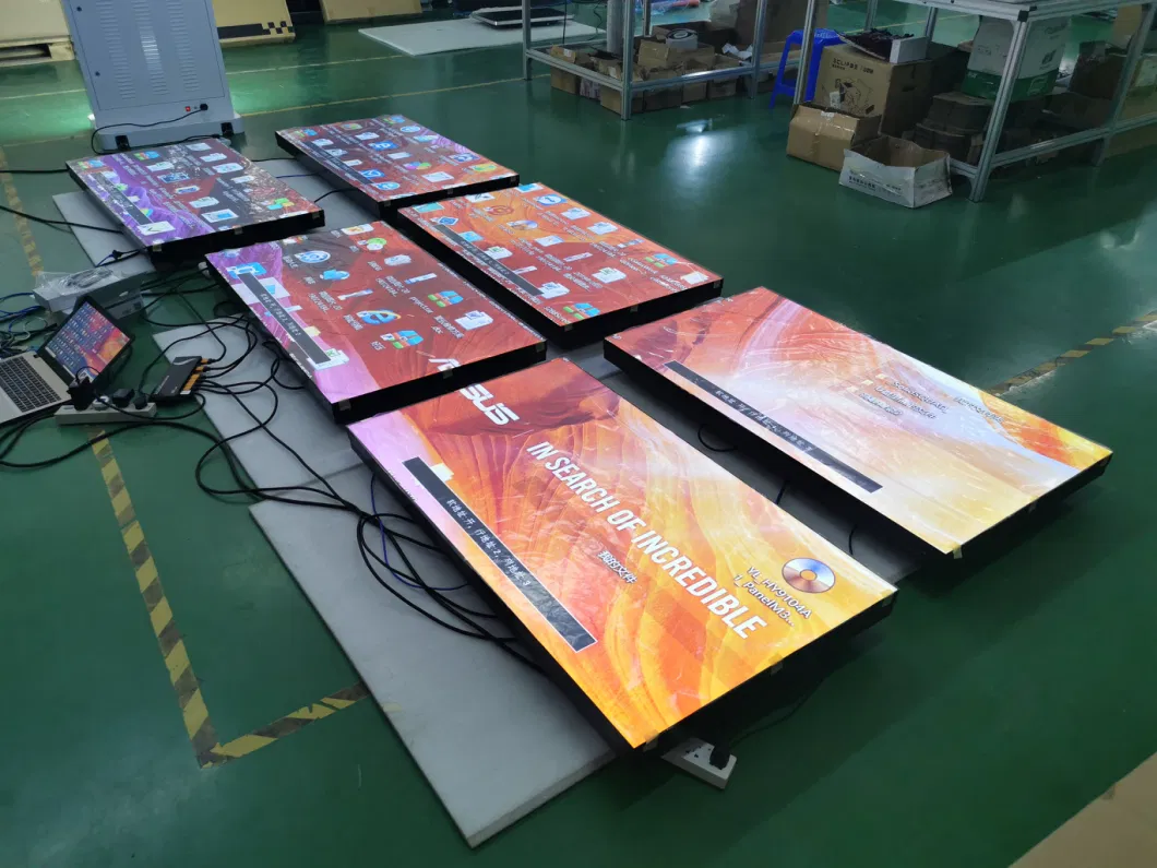 3X11 Narrow Bezel Video TV Display Panel 3840X2160 4K UHD Price LCD Video Wall LCD Screen Monitor OLED LCD Display Digital Signage Player LCD Video Wall