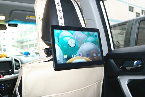 Taxi Headrest Advertising 10.1 Inch Android Interactive Touch Screen Kiosk Bus LCD Signage Ad Player Freestanding Digital Signage LCD Digital Signage