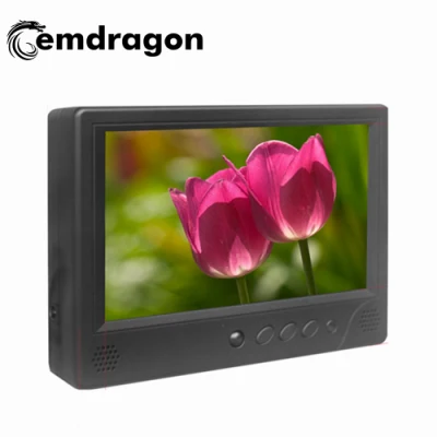 Android Ad apoyacabezas LCD Taxi reproductor portátil de 7 pulgadas LCD CCTV Monitor Tester Tótem exterior publicidad LCD display LCD Digital Signage