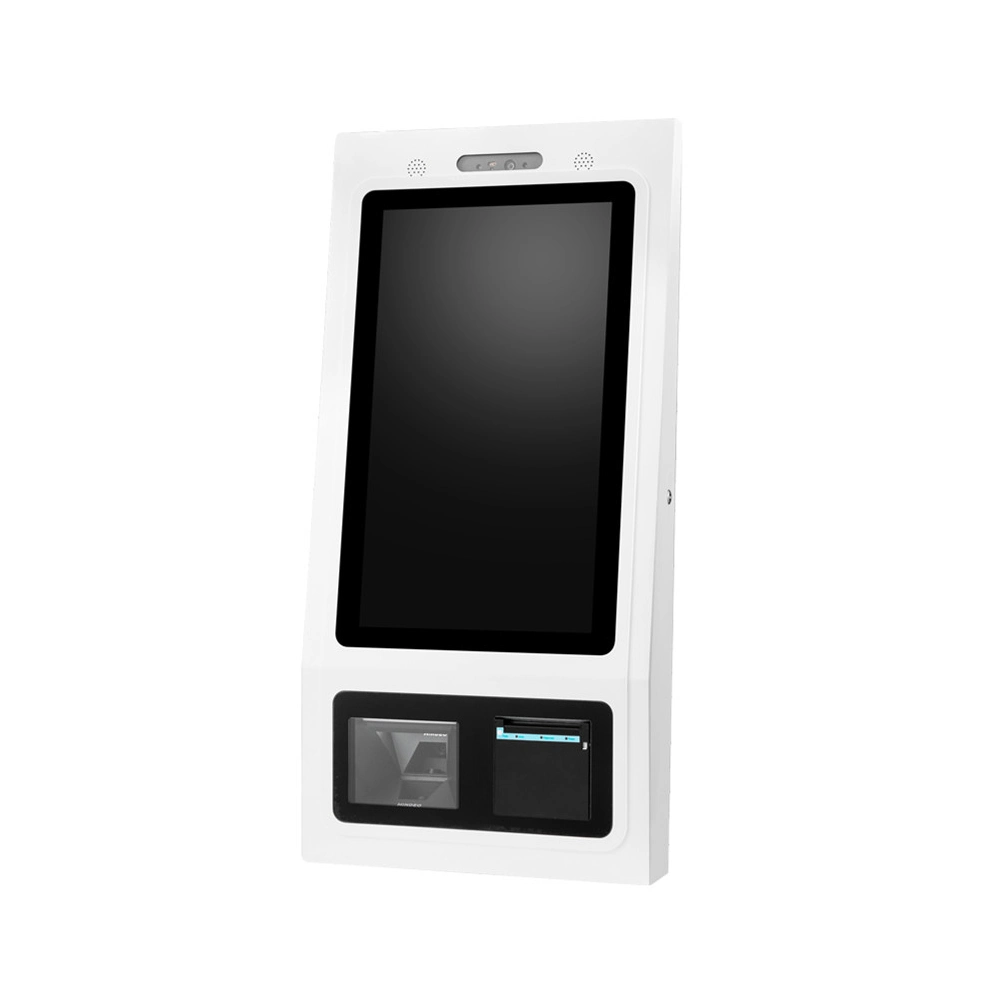 Standing Self Service Ordering Touch Screen Kiosk Bill Payment Vending Machine LCD Advertising Display Digital Signage Interactive Information Kiosk