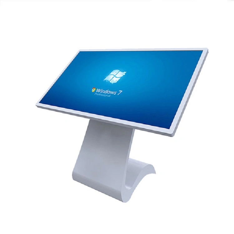 Factory White 32 43 Inch Slim Multi Touch Screen Kiosk Digital Signage