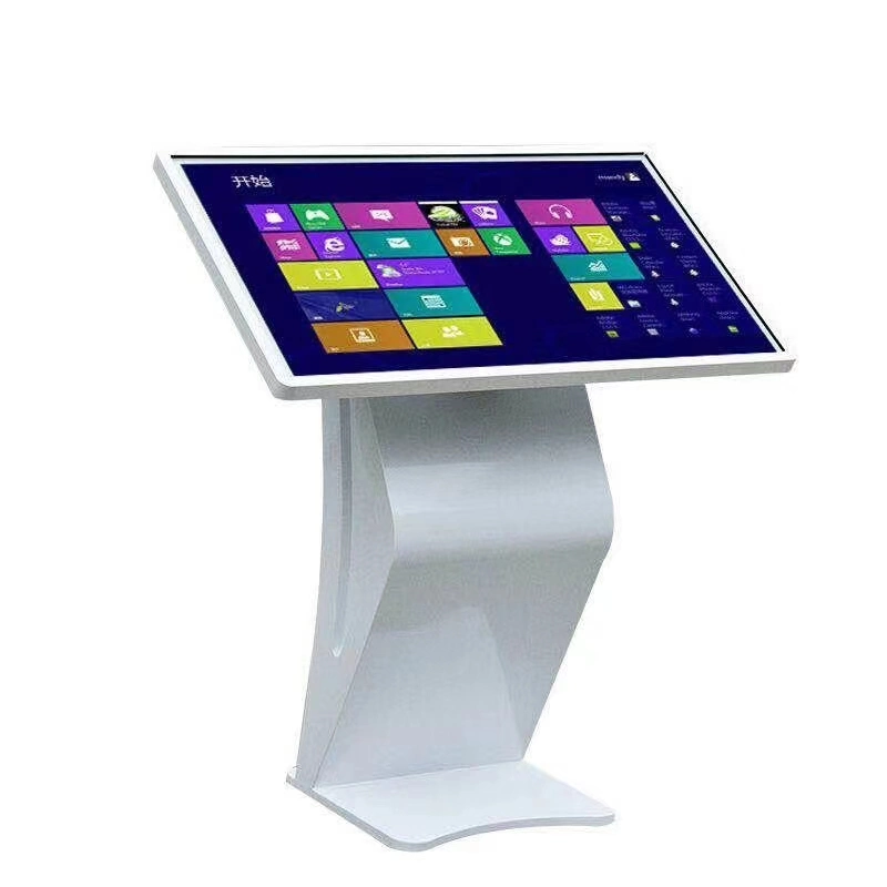 Factory White 32 43 Inch Slim Multi Touch Screen Kiosk Digital Signage