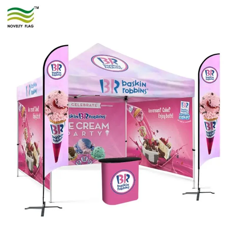 Custom Portable Large Heavy Duty Aluminum Frame White Gazebo Pop up Canopy Tent with Sides for Outdoor Trade Show Beach Party Events Advertising 10X10 10X20