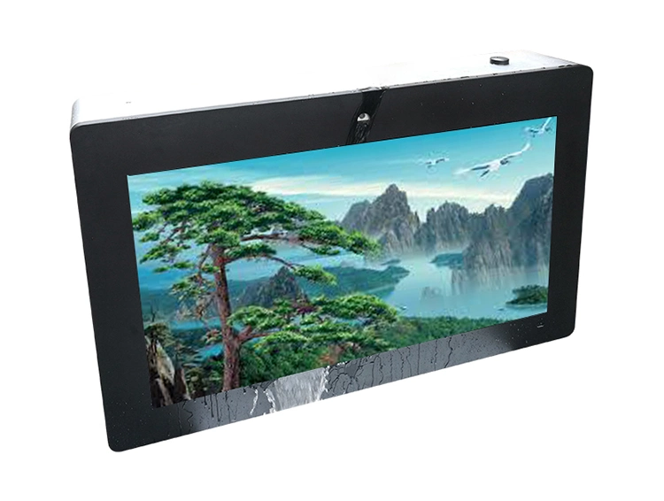 Air-Cooled Horizontal Screen Wall Hanging Outdoor Advertising Machine 47 Inch Android LCD Ad Wall Mounting LCD Kiosk Bus LCD TV for Sale LED Digital Signage