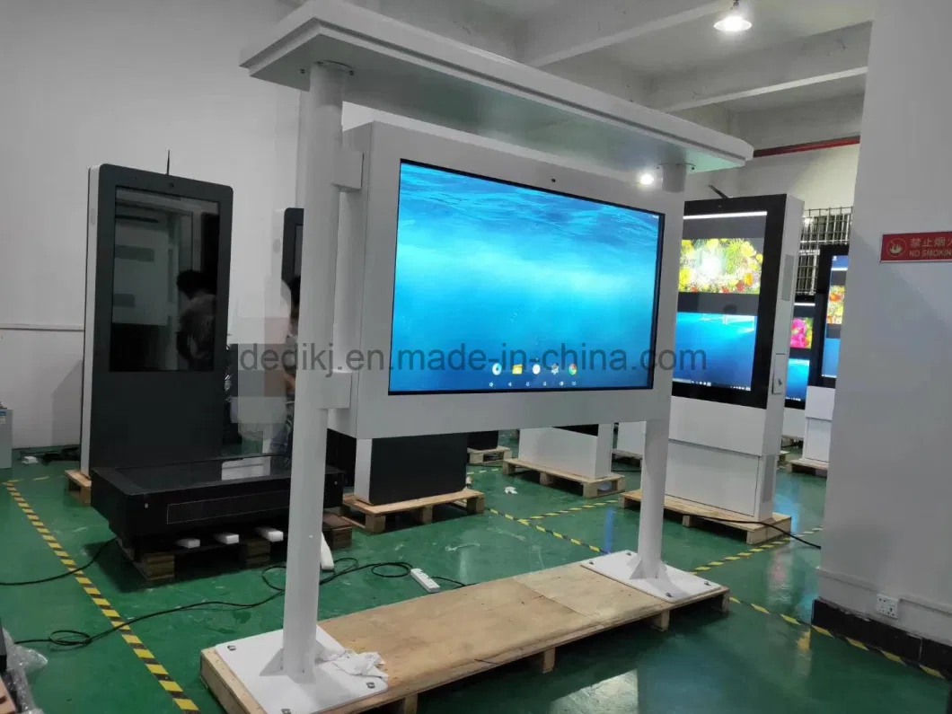 Dedi 55inch Outdoor IP65 Wateproof LCD Digital Signage Kiosk